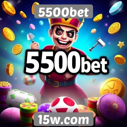 Variedade de jogos disponíveis no 5500bet